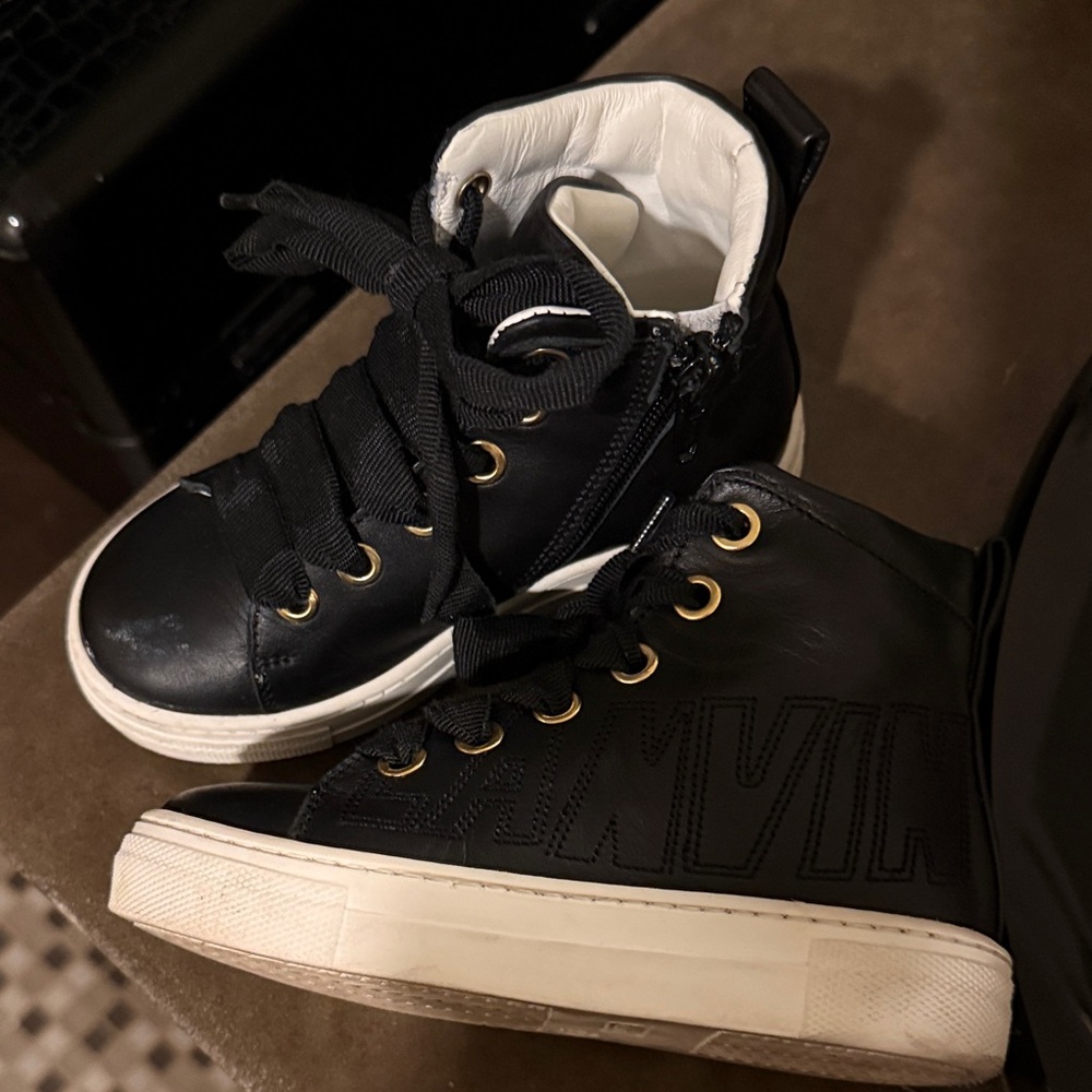 Toddler Lanvin Beige Sole Sneakers